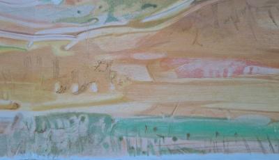 Jacques Birr - Paysage au petit matin - Lithographie originale 2