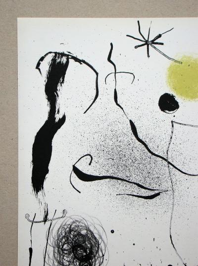 Joan MIRO - Bouquet de rêves pour Leïla, 1964 - Lithographie originale 2