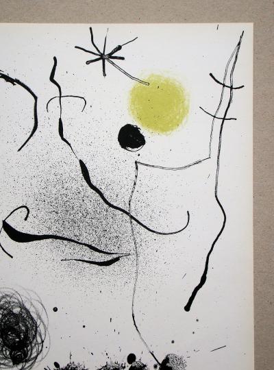 Joan MIRO - Bouquet de rêves pour Leïla, 1964 - Lithographie originale 2