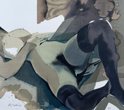 Camille Hilaire - Jeune femme - Lithographie originale signée au crayon 2