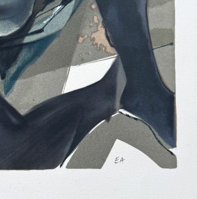 Camille Hilaire - Jeune femme - Lithographie originale signée au crayon 2