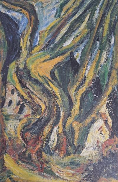 Soutine (d’après) - Les platanes à Ceret - Impression d’art signée 2