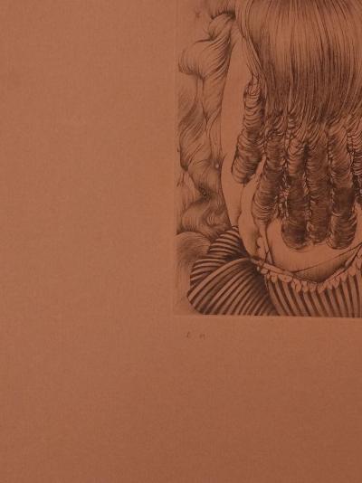 Hans BELLMER -  Le feu de Marseille, 1972 - Gravure 2
