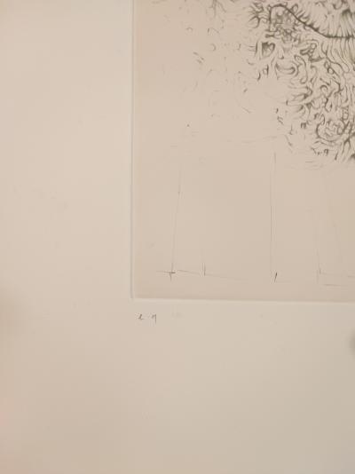 Hans BELLMER -  Fillette à vélo - 1972 - Gravure 2