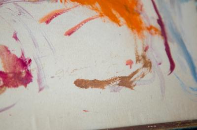 Emilio GRAU SALA - portrait d’une élégante - 1962 - huile sur panneau  signée. 2