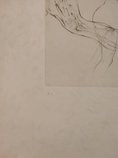 Hans Bellmer - The Egg, 1972 - Engraving 2