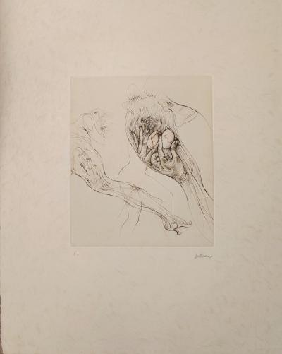 Hans Bellmer - The Egg, 1972 - Engraving 2