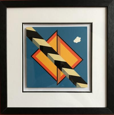 Allan D’ARCHANGELO - Sans titre,1969 - Sérigraphie originale encadrée. 2