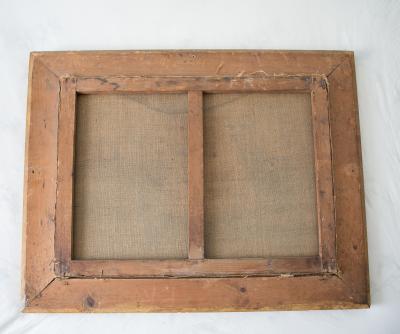 École française du 19é - fêtes galantes dans un parc - paire d’huile sur toile 2