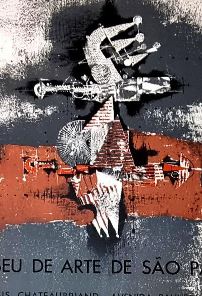 Johnny Friedlaender, Sao Paulo, lithographie, 1978 2