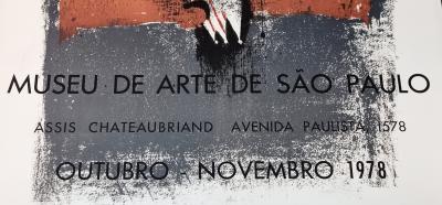 Johnny Friedlaender, Sao Paulo, lithographie, 1978 2