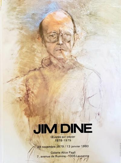 Jim Dine, Self-Portrait, original poster, 1979 2