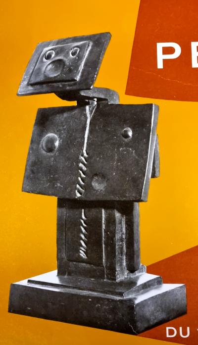 Max Ernst, An Eager Friend, poster for the Rodin Museum, 1973 2