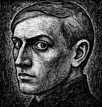 Onna Medeis, Picasso (Legends series), silkscreen print, 2025 2