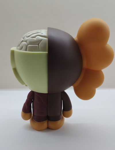 KAWS - KAWS BAPE figurine en vinyle Baby Milo disséquée marron 2011 2