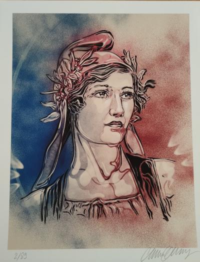 C215 - Marianne, 2025 - Digigraphie - signée et numérotée 2
