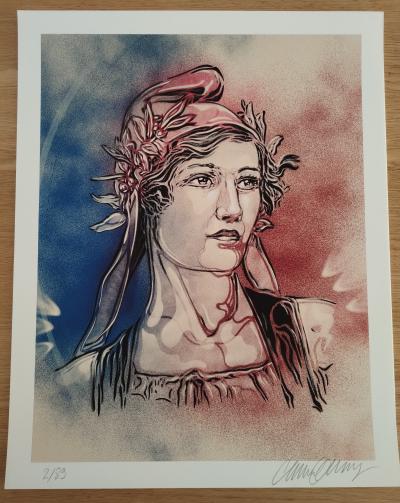 C215 - Marianne, 2025 - Digigraphie - signée et numérotée 2