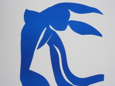 Henri MATISSE : Nu bleu II, Lithographie signée 2