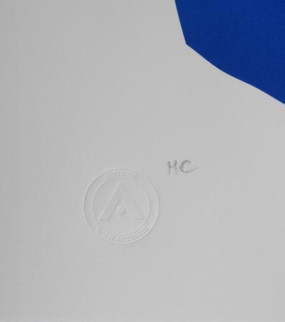 Henri MATISSE : Nu bleu II, Lithographie signée 2