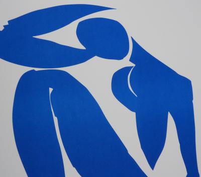 Henri MATISSE : Nu bleu IV, Lithographie signée 2