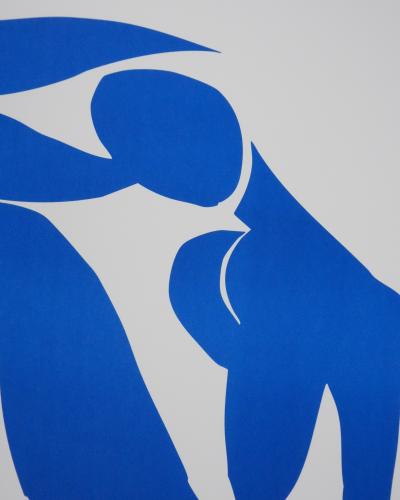Henri MATISSE : Nu bleu IV, Lithographie signée 2