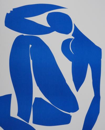 Henri MATISSE : Nu bleu IV, Lithographie signée 2