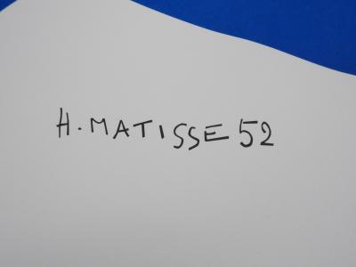 Henri MATISSE : Nu bleu II, Lithographie signée 2