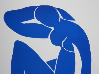 Henri MATISSE : Nu bleu II, Lithographie signée 2