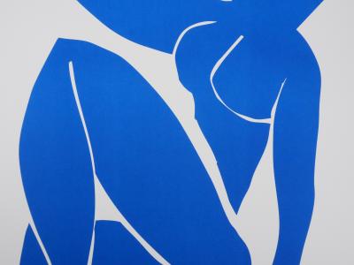 Henri MATISSE : Nu bleu III, Lithographie signée 2