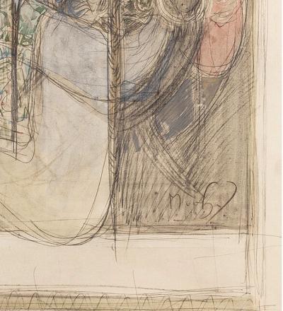 Alphonse Mucha - Judith I - Etude (D’après) - Sérigraphie 2