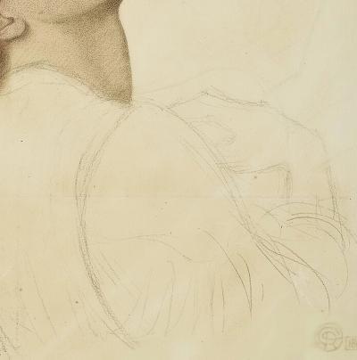 Gabriel Charles Dante Rossetti - Soucis - La Vierge du Jardin, Fleur-de-Marie (D’après) 2