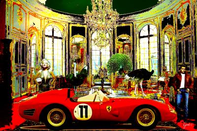 Gaudi .C - la vie de chateau  pop art live style  (2025) 2