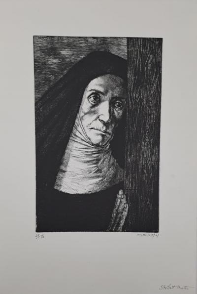Michel Ciry - Sabat Mater, 67 - Gravure à l’eau forte signée et numérotée à l’encre 2