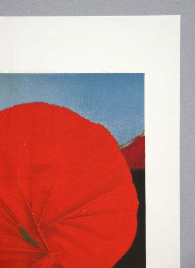 Max ERNST - Rote Blume, 1960 - Original lithograph signed 2