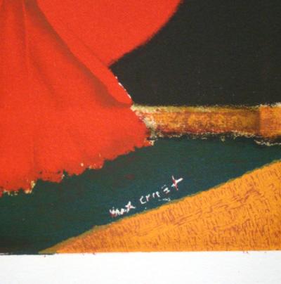 Max ERNST - Rote Blume, 1960 - Original lithograph signed 2