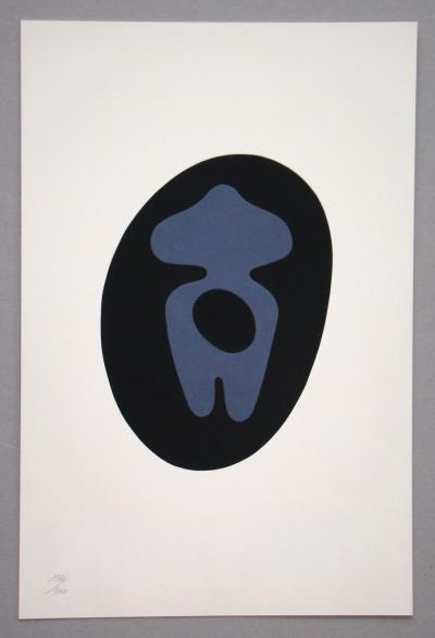 Jean Hans ARP - Poupée Dada, 1960 - Original paper collage 2