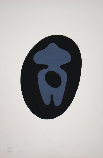 Jean Hans ARP - Poupée Dada, 1960 - Original paper collage 2