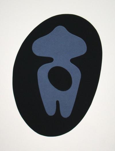 Jean Hans ARP - Poupée Dada, 1960 - Original paper collage 2