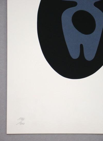 Jean Hans ARP - Poupée Dada, 1960 - Original paper collage 2