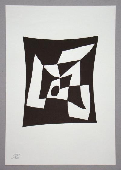 Jean Hans ARP (after) - Knossos, 1960 - Limited edition serigraphy 2