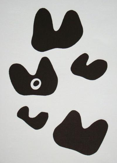 Jean Hans ARP  - Constellation avec cinq éléments, 1960 - Limited edition serigraphy 2