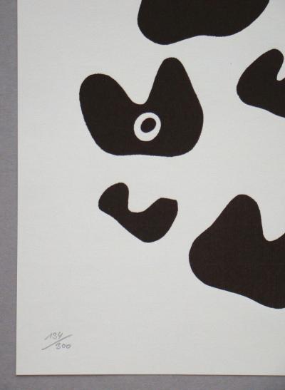 Jean Hans ARP  - Constellation avec cinq éléments, 1960 - Limited edition serigraphy 2