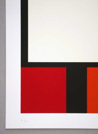 Aurélie NEMOURS - L’Arbre, 1990 - Original screenprint hand signed 2