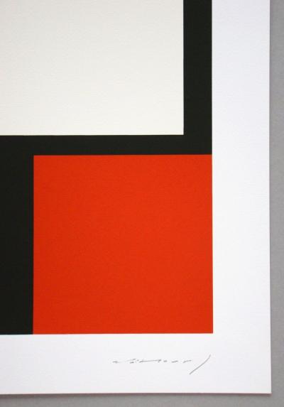 Aurélie NEMOURS - L’Arbre, 1990 - Original screenprint hand signed 2