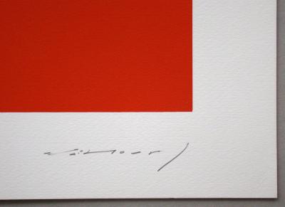 Aurélie NEMOURS - L’Arbre, 1990 - Original screenprint hand signed 2