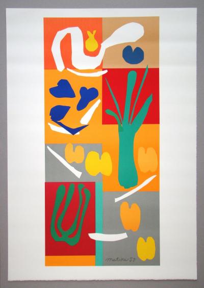 Henri MATISSE (after) - Végétaux, 2007 - Edition lithograph signed and dated 2