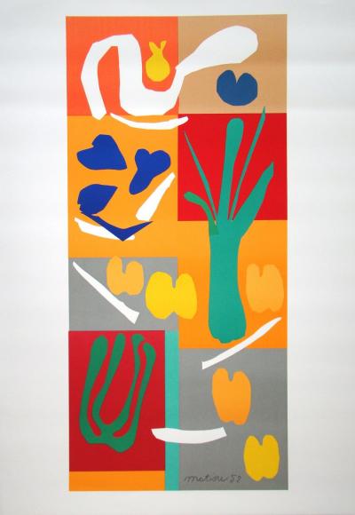 Henri MATISSE (after) - Végétaux, 2007 - Edition lithograph signed and dated 2