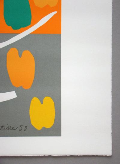 Henri MATISSE (after) - Végétaux, 2007 - Edition lithograph signed and dated 2