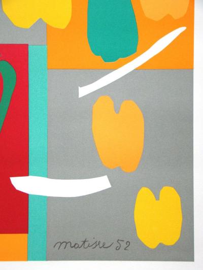 Henri MATISSE (after) - Végétaux, 2007 - Edition lithograph signed and dated 2