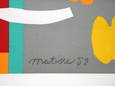 Henri MATISSE (after) - Végétaux, 2007 - Edition lithograph signed and dated 2